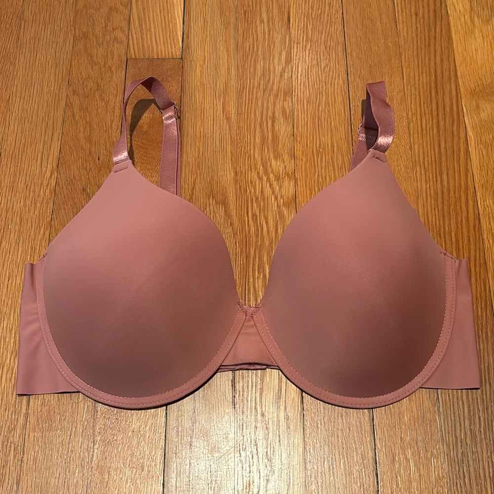 Prima Valentina T-shirt bra in mauve pink